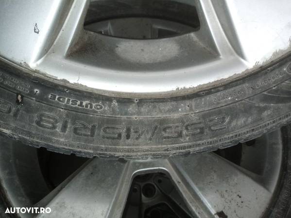 Jante Bmw x3 255/45/R18 cu cauciucuri iarna - 2