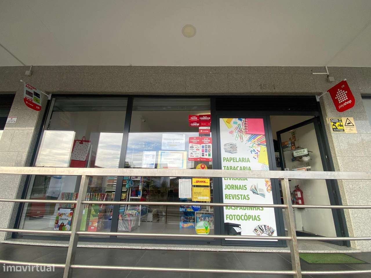 Trespasse de Papelaria/Tabacaria/Livraria/Serviços Logísticos – Alfena-12