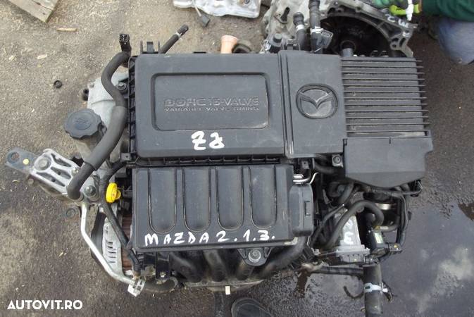 Motor Mazda 2 1.3 ZJ benzina an 2007-2011 la 77.000km motor mazda 2 - 2