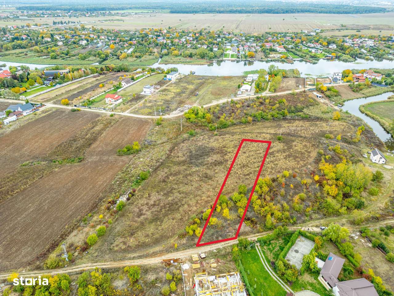 Teren 3000 mp în Snagov – zonă in dezvoltare, aproape de pădure - Imagine principală: 2/13