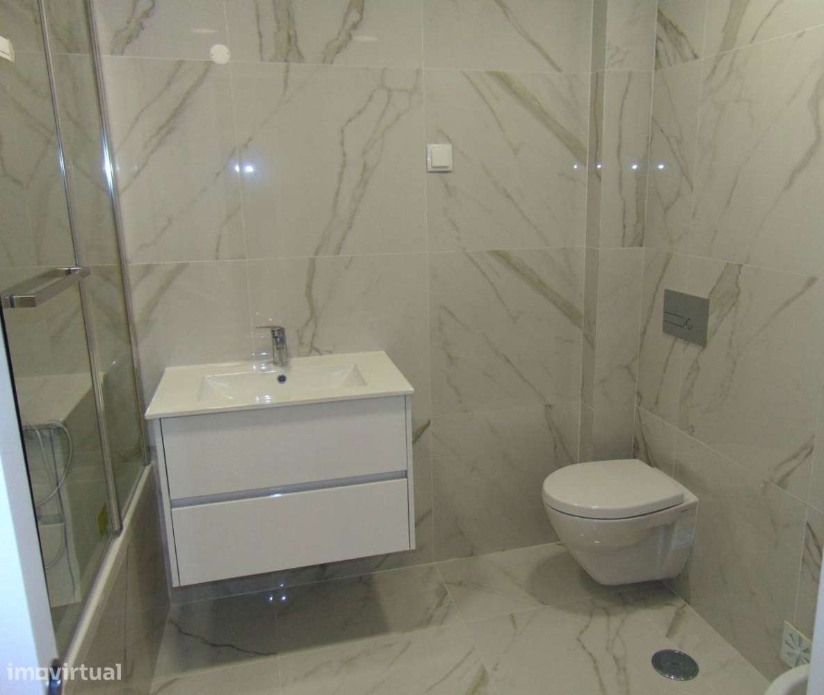 Apartamento novo T2 com terraço 50m2-11