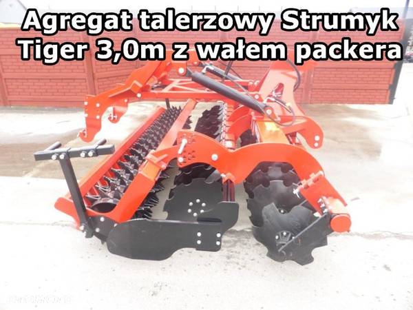 Agregat talerzowy siewny brona Hydropack packer Rura  2,5 m 2,7m 3m 4m TALERZÓWKA NOWA - 16