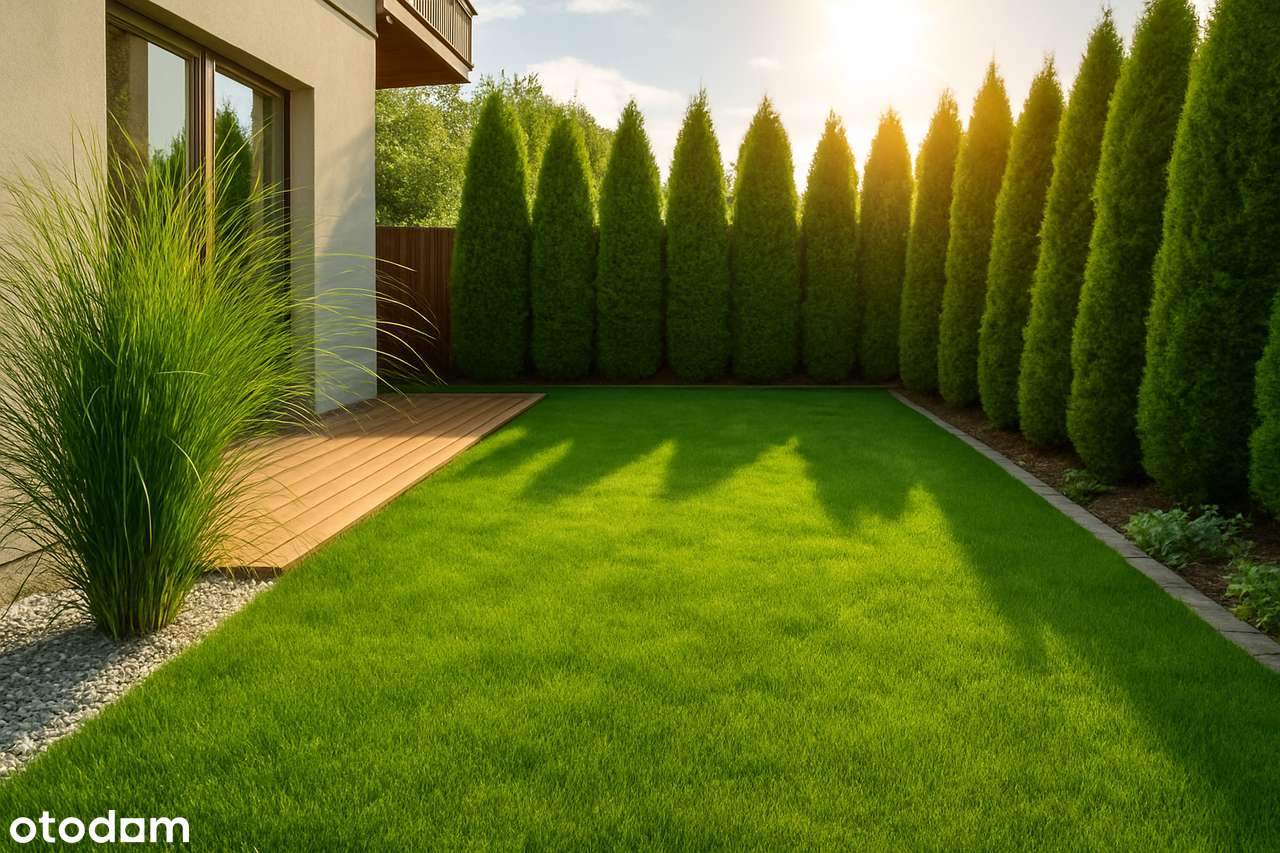 BRAK SKOSÓW-TRAWA Z ROLKI -TUJE+2 BALKONY-Fotowoltaika-Blisko szkoły-3