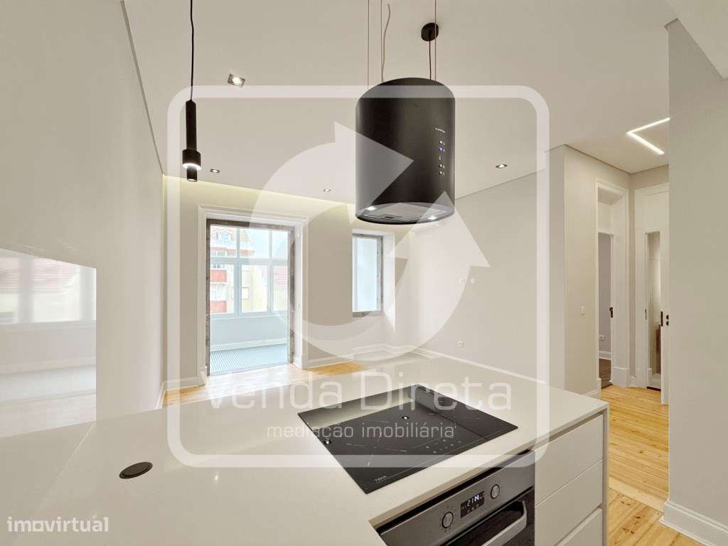 Apartamento T3 remodelado no Areeiro, Lisboa, zona exclusiva - Grande imagem: 3/35