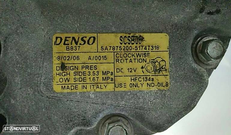 Compressor Do Ar Condicionado / Ac Fiat 500 (312_) - 3