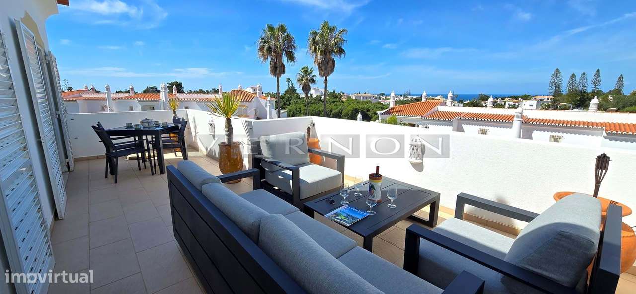 Carvoeiro Algarve, para venda, moradia geminada de  4 quartos, vista m-17