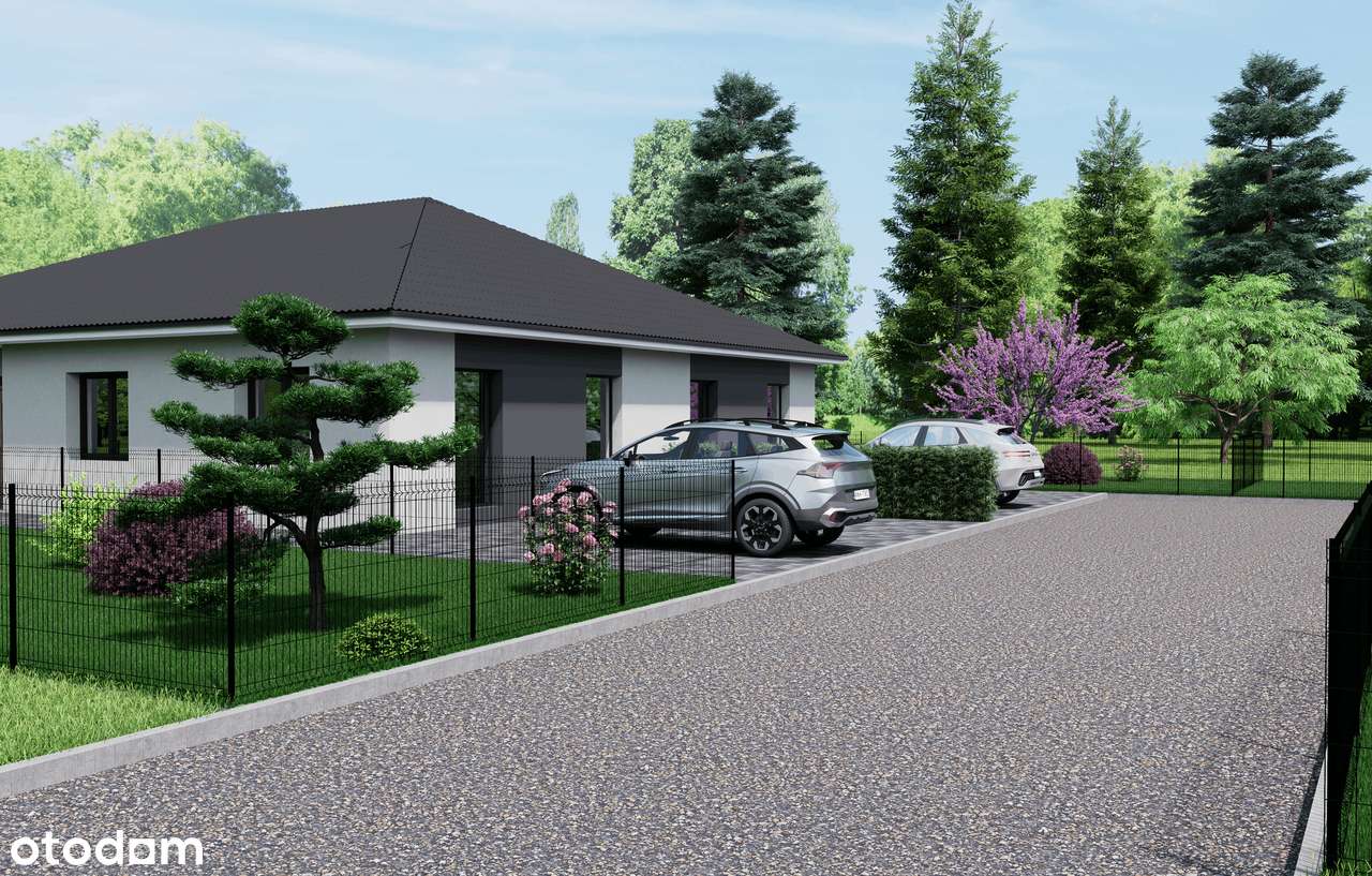SPRZEDAŻ | NOWY PARTEROWY DOM | LOKAL NR 1 - DZIAŁKA 494 m² |