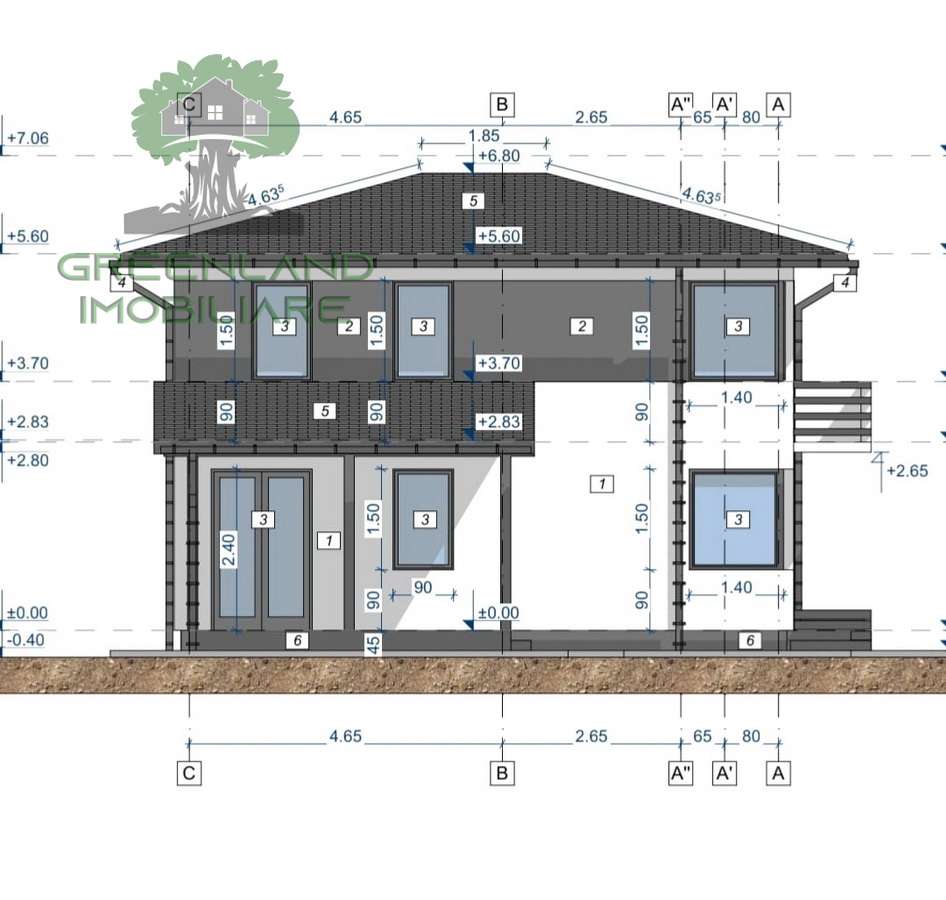 TEREN LIDL MIROSLAVA cu autorizatie 2 case, 840mp, toate utilitatile - Imagine principală: 4/6