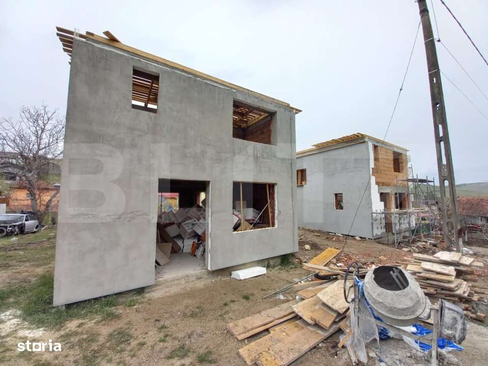 Oportunitate! Proiect in executie ! Casa individuala, 4 camere, 3 bai, - Imagine principală: 1/6