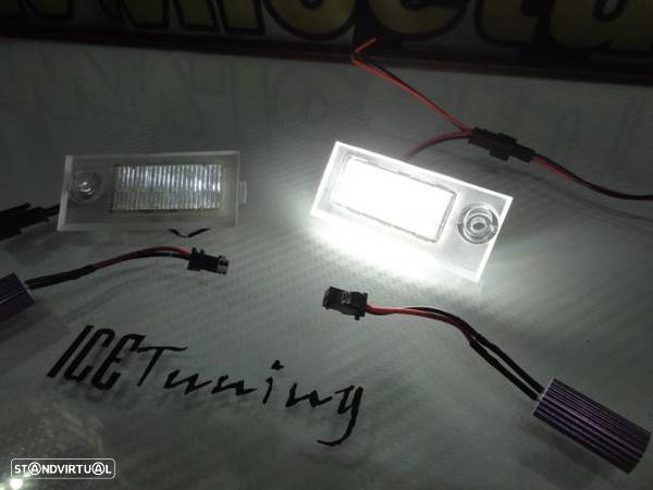 Suporte De Lampada De Matricula Com Led Branco Audi A6 C5 / 4B Sedan 1997-2004 - 15