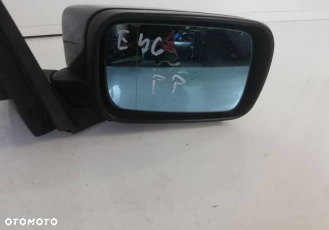 Lusterko boczne  przełącznik lusterek BMW E46  schwartz orientblau - 11