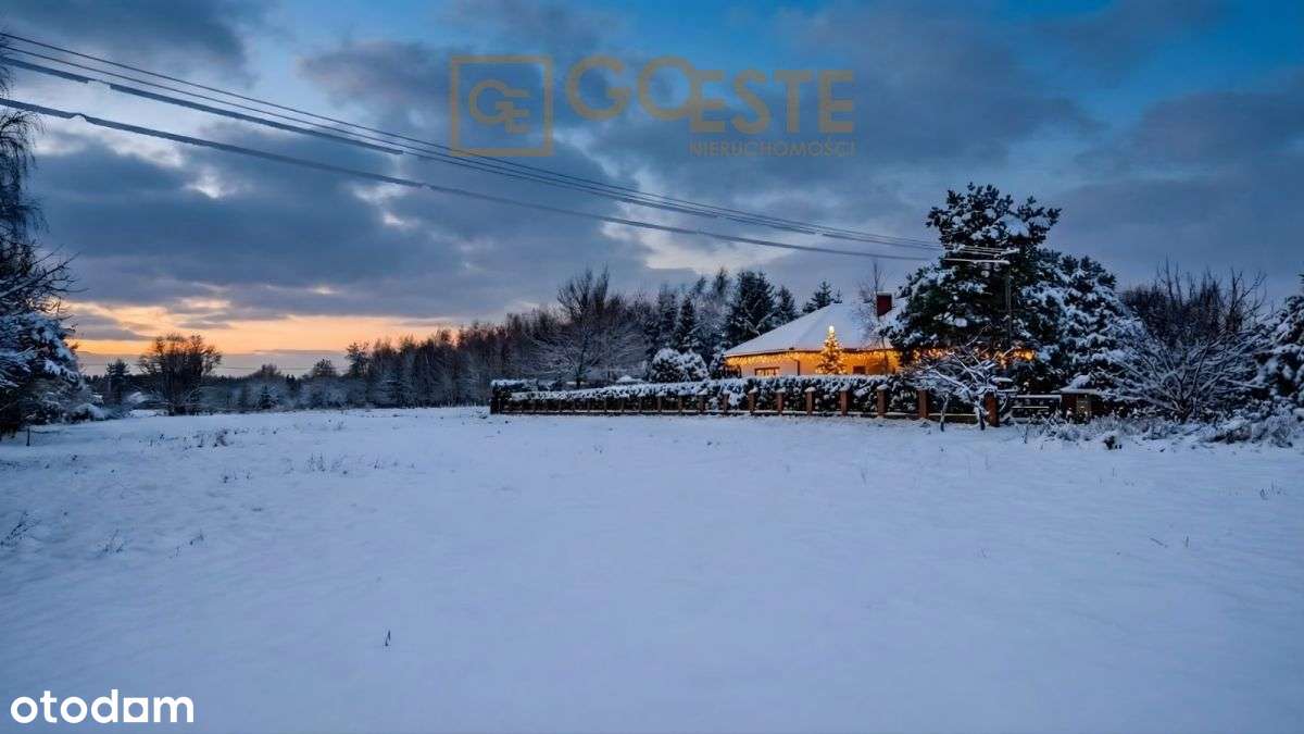 Sprzedam Działkę Budowlaną 1066m2 Kampinoski Park-1