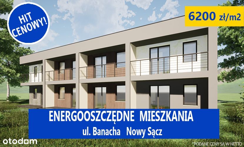 Energooszczędne mieszkania w okolicy liczne usługi