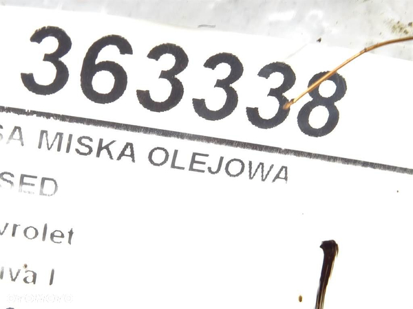 MISA MISKA OLEJOWA CHEVROLET CAPTIVA (C100, C140) 2006 - 2022 2.4 4WD 100 kW [136 KM] benzyna 2006 - - 5