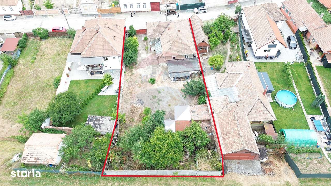 Casă pe un nivel in Medias, teren 533 mp, curte dreapta - Imagine principală: 4/20