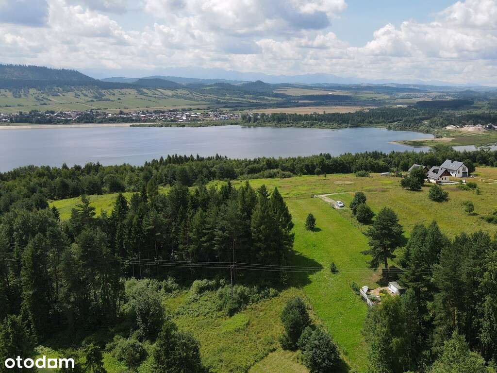 Działka budowlana  w widokiem na Tatry i jezioro-1