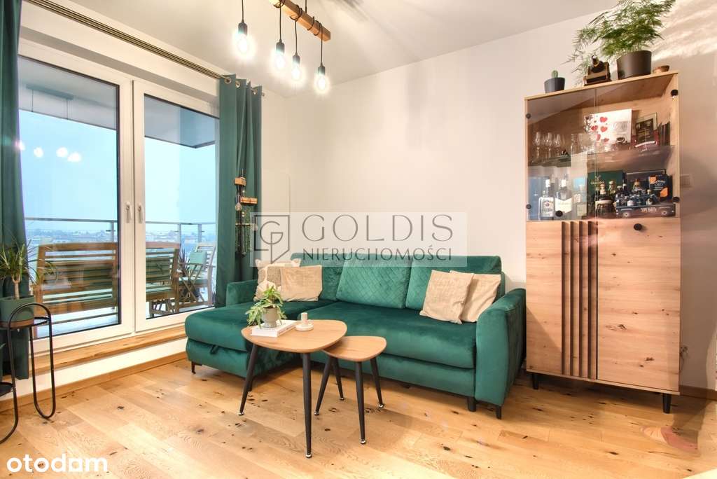 Stylowe 3 pokoje z garderobą i tarasem-6