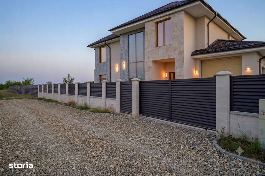CORBEANCA - OGORULUI, VILA MODERNA 270 MP TOTAL, LOT 1000 MP!-0
