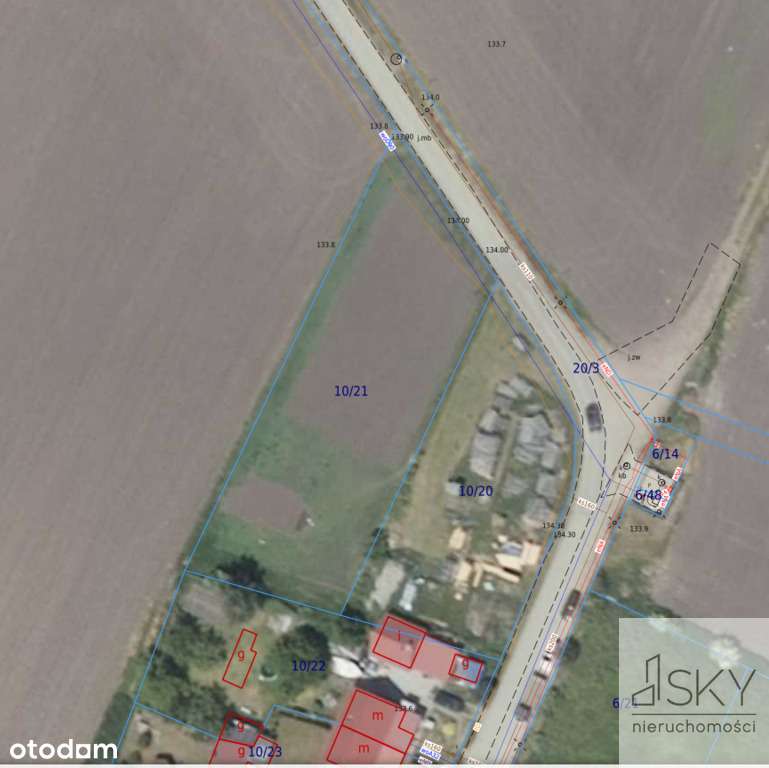 Działka budowlana w Magnicach - Pełny obrazek: 2/8