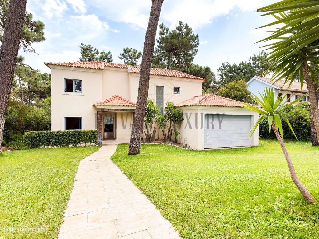 Moradia T5 na Herdade da Aroeira: Primeira Linha de Golfe com Vista...-24