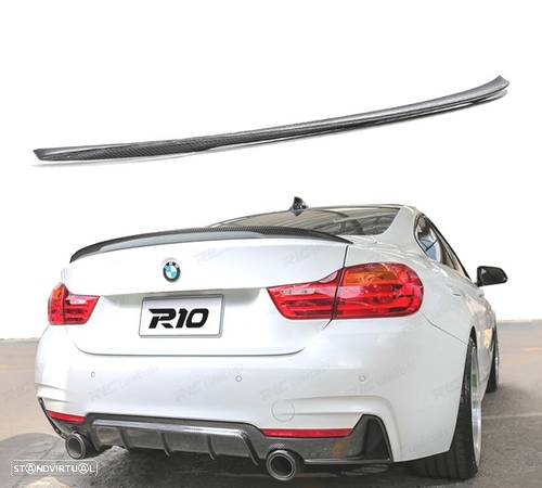 AILERON LIP PARA BMW SERIE 4 F32 LOOK M PERFORMANCE CARBONO - 1