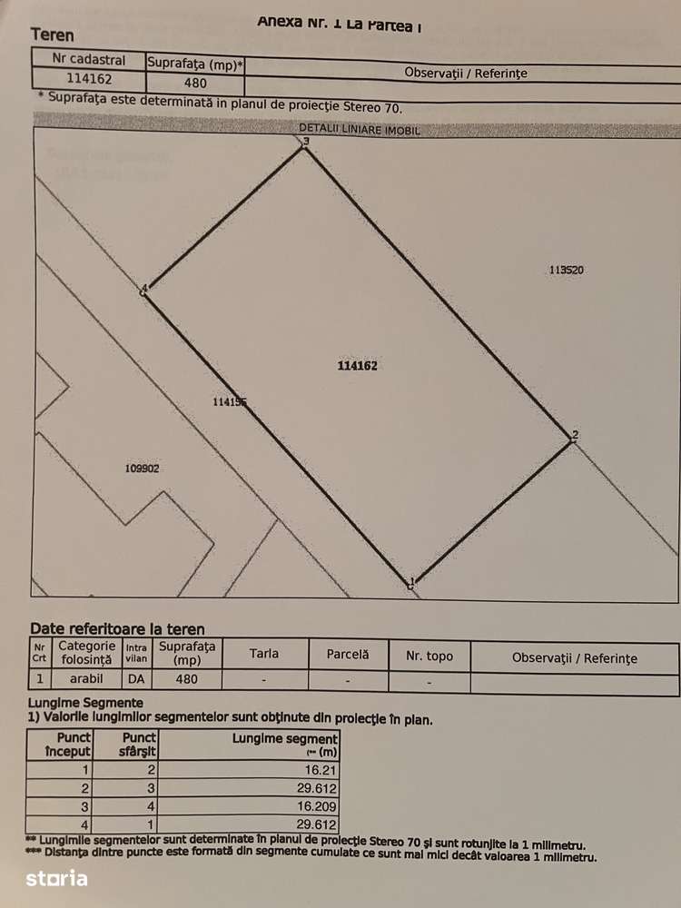 Teren de vânzare 595 mp, Traian Vuia, Otopeni - Imagine principală: 3/5