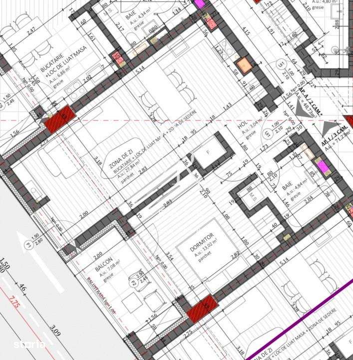 Apartament de vanzare 2 camere, zona Bmw, parcare subterana! - Imagine principală: 2/2