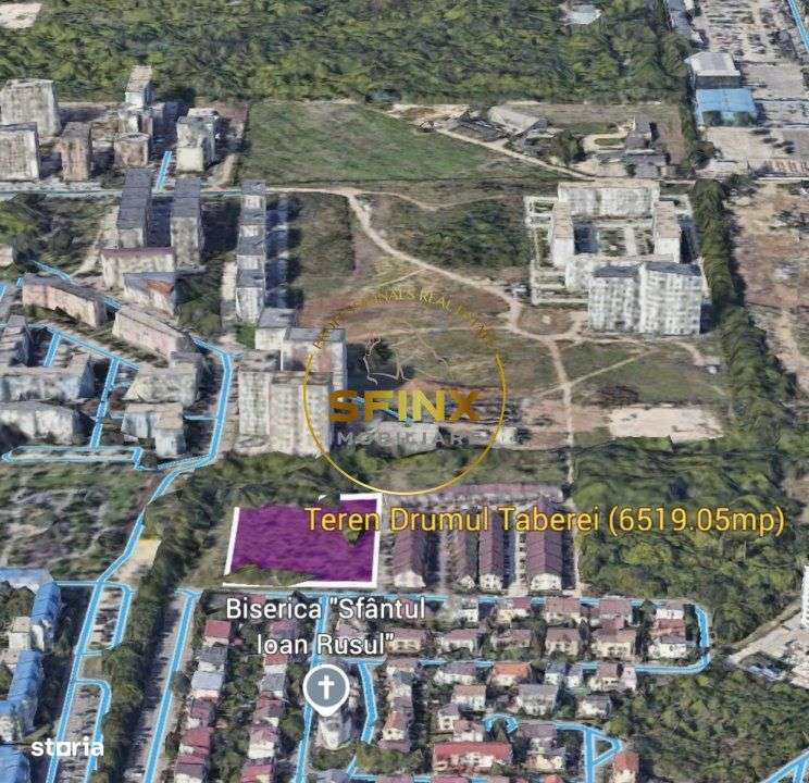 Teren de vanzare 6500 mp Drumul Taberei - Imagine principală: 3/9