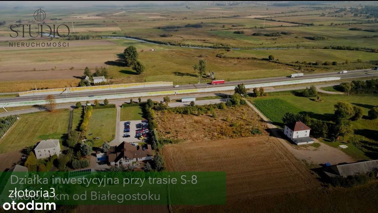 Działka inwestycyjna przy trasie S8 Złotoria - Pełny obrazek: 3/8
