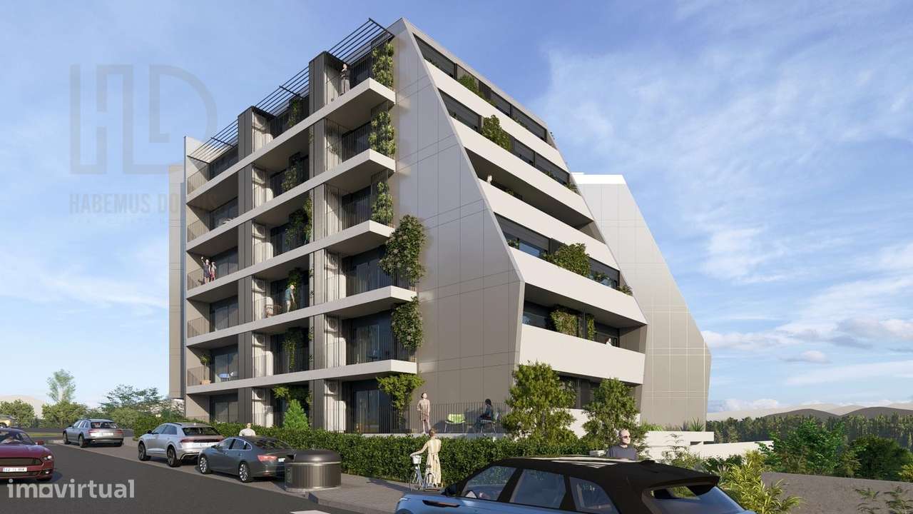 T2 novo com terraço próximo do Parque da Lavandeira em Gaia - Grande imagem: 2/16