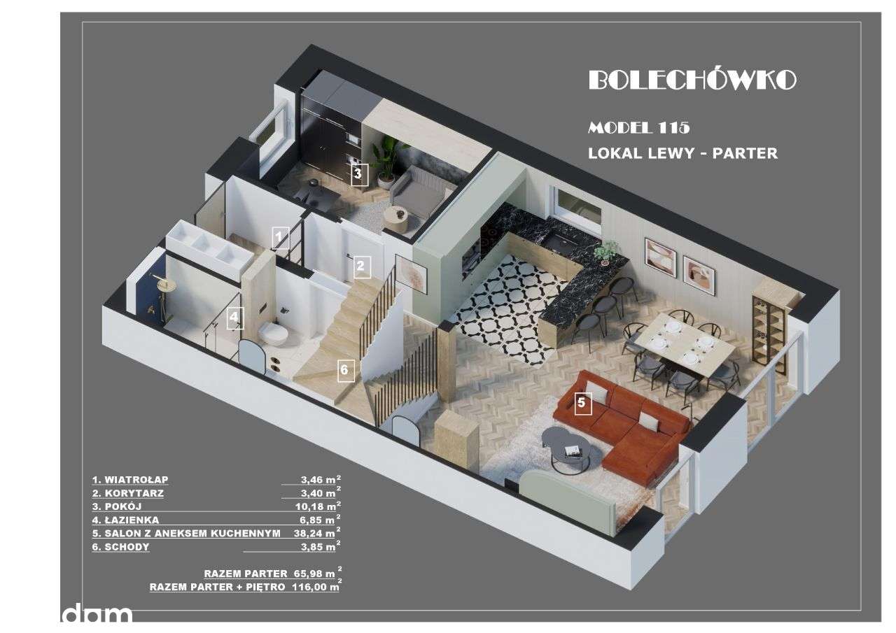 Dom, 116 m², Potasze - Pełny obrazek: 5/20