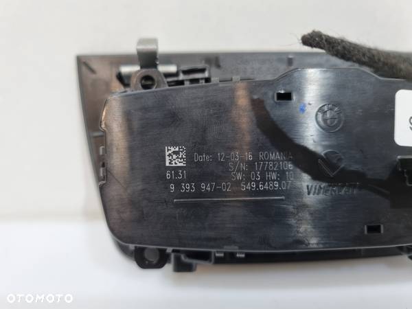 BMW F20 F30 F31 F32 F36 WŁĄCZNIK PRZEŁĄCZNIK ŚWIATEŁ 9393947 - 5