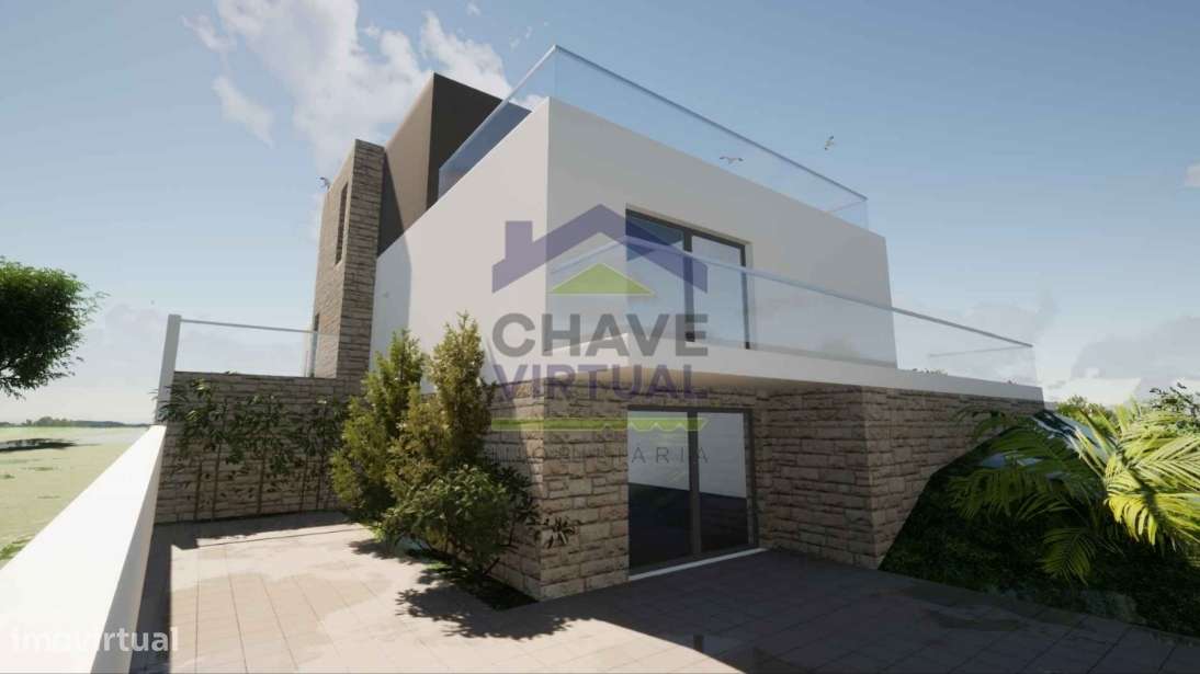 Terreno com projeto de construção-0