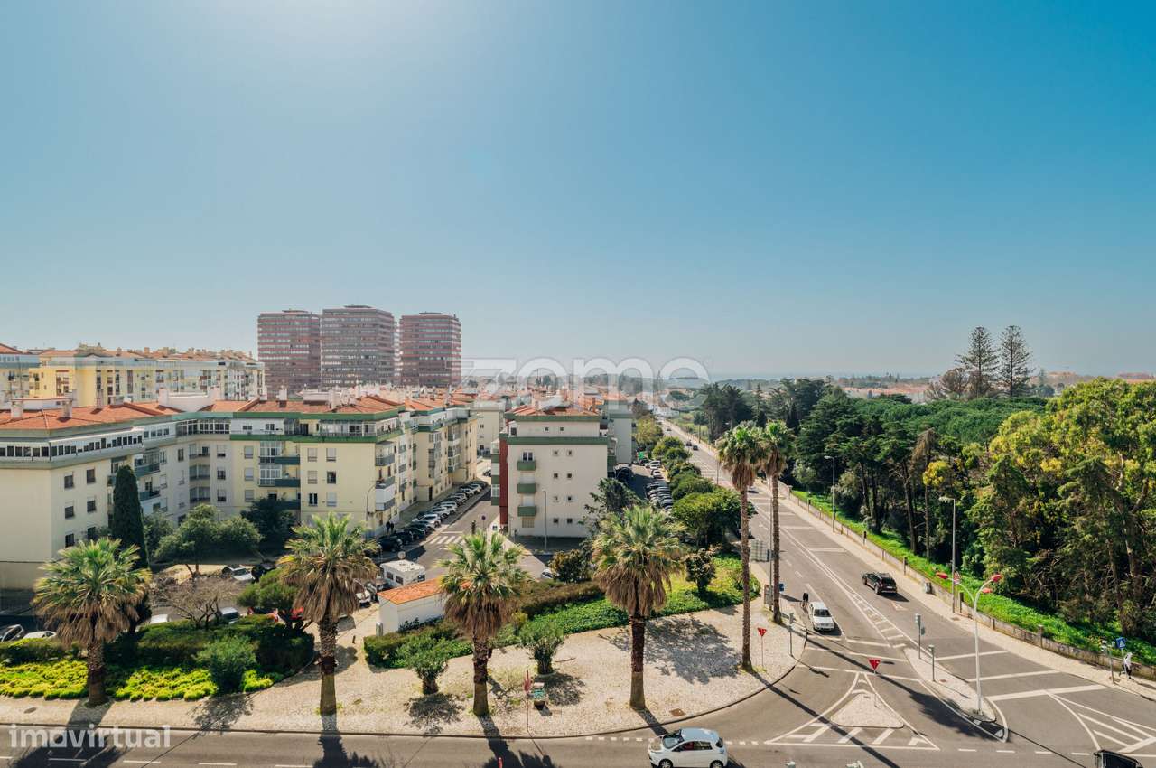 Apartamento T4 em Oeiras com vista mar-2