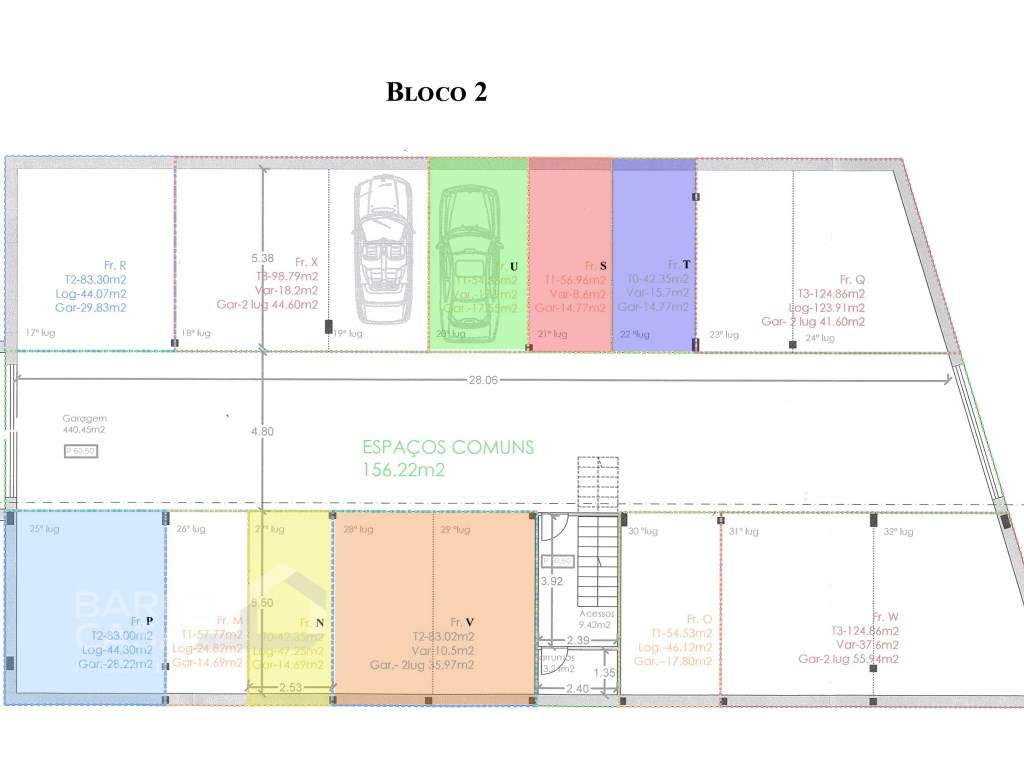 Apartamento T1 com lugar de garagem, em construção na Várzea - Barc...-18