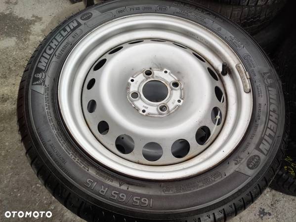 4x100 Felgi Stalowe Stal 15 Koła Letnie Lato RENAULT TWINGO SMART FORFOUR II Fortwo III 165/65 185/60 Legnica ALU-RAD - 2