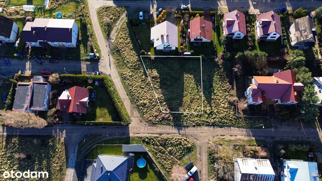 Działka budowlana 658m2 media mpzp-4