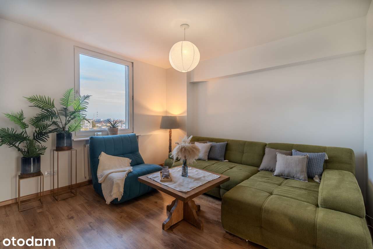 2 pokoje z panoramą Łodzi – Manhattan, balkon, 2 windy, parking-2