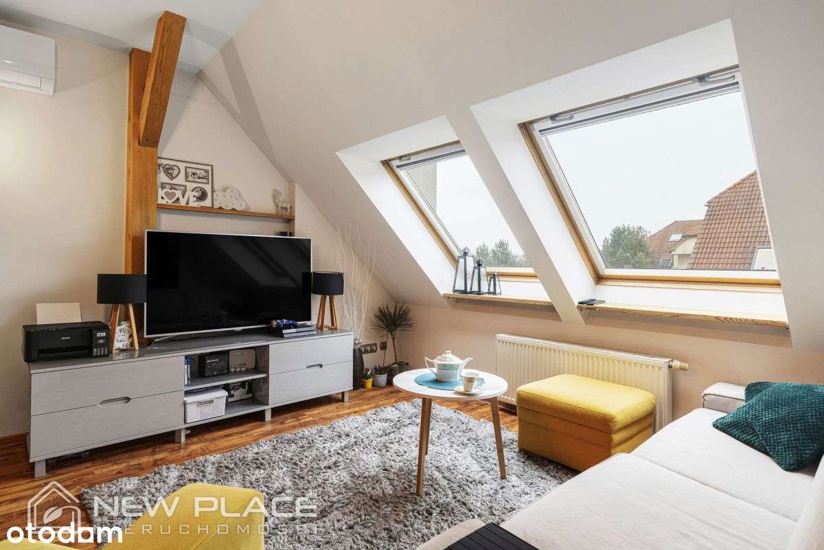 Dwupoziomowy 3 pokojowy apartament z klimatyzacją-2