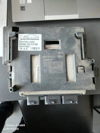 Calculator motor Citroen C5 2.0 hdi Cod calculator: 28147602 - 1