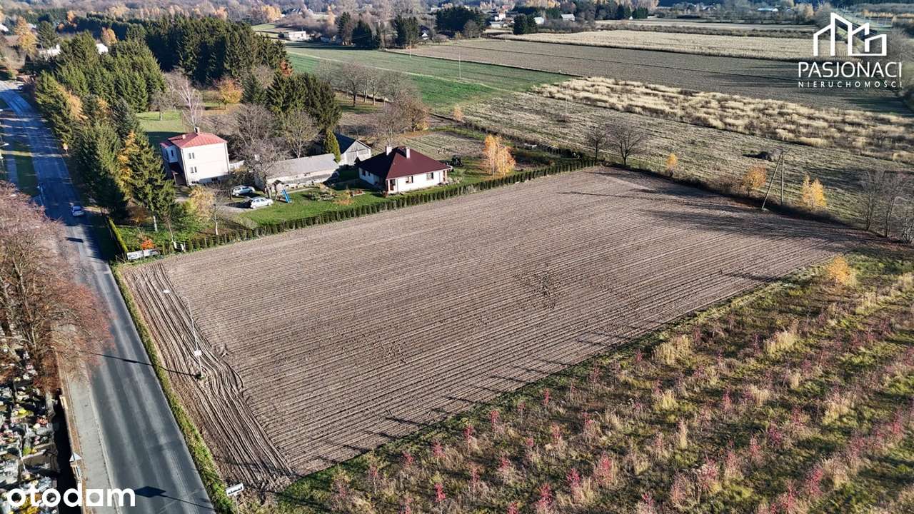 Inwestyczyja Działka 0,55 ha Motycz pod USŁUGI-6