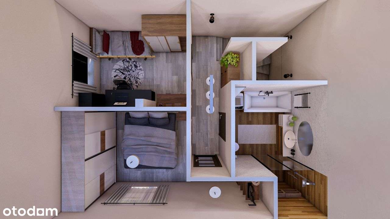 DWUPOZIOMOWE Mieszkanie z Ogródkiem ! 67,2m2-5