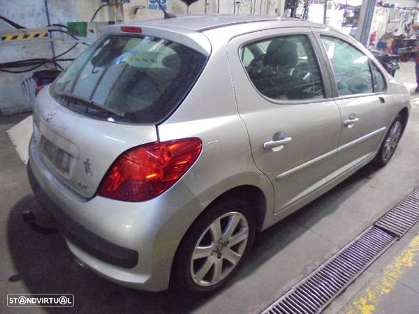 Carro MOT: 9HX 9H02  CXVEL: 20DP27 PEUGEOT 207 A7 2006 1.6HDI 90CV 5P CINZA DIESEL - 3