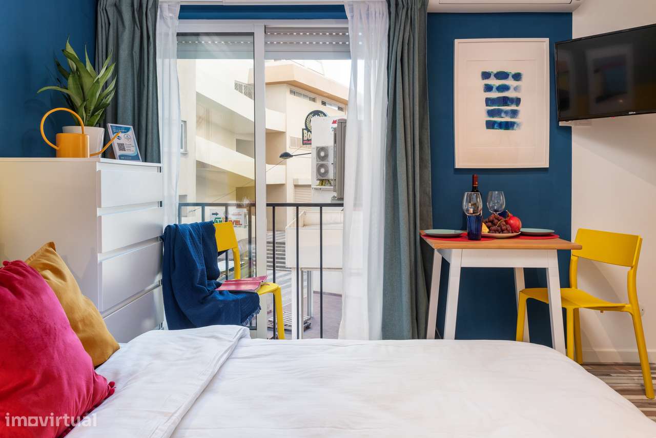 Annual rent T0 com ar condicionado a 50 m da Praia da Rocha. - Grande imagem: 3/10