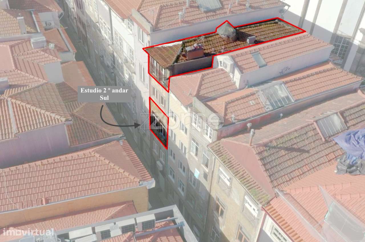 2 Estúdios T0 nos Clérigos - 2º andar - Grande imagem: 3/29