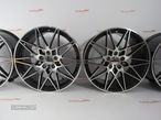 Jantes Look Bmw M4 GTS 18 x 8.5 et35 + 9.5 et 40 5x120 Pretas + Polidas - 2