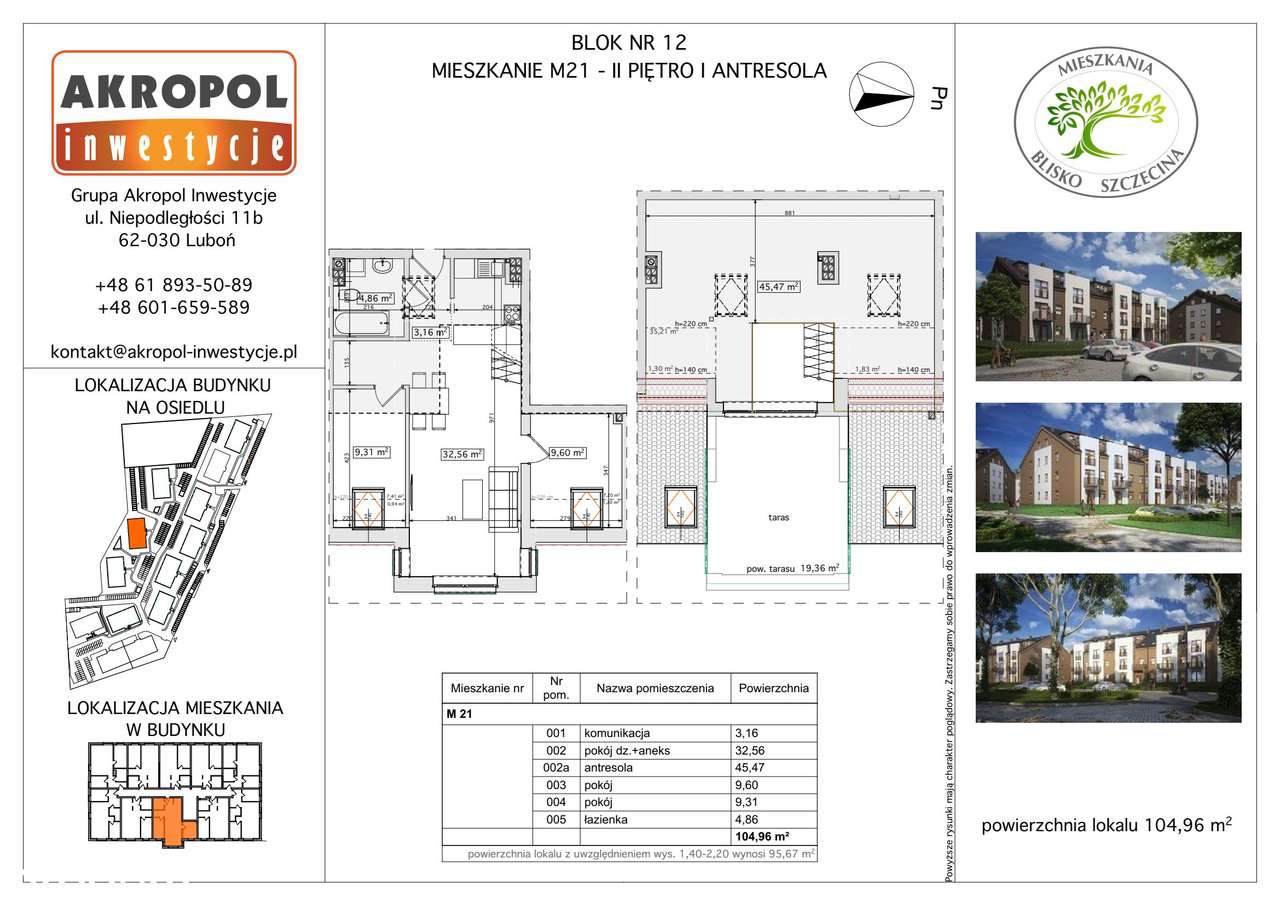 Skarbimierzyce | mieszkanie 4-pok. | B12-M21 - Pełny obrazek: 2/6