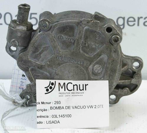 BOMBA DE VACO Semi-Novo SEAT/LEON SC (5F5)/1.6 TDI | 11.16 -  REF. 03L145100 - 1