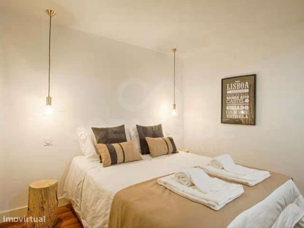 T0 remodelado no coração do Bairro Alto - Grande imagem: 5/8