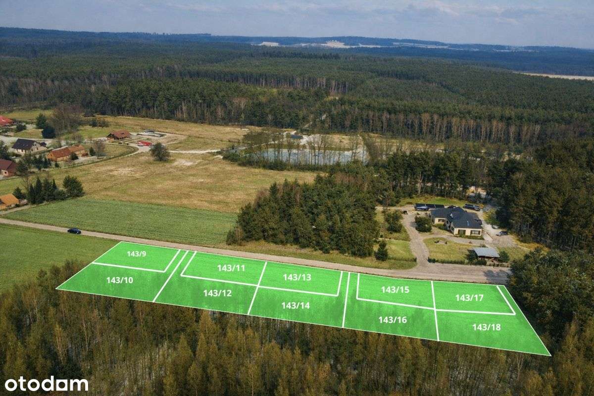 Działki budowlane w otulinie lasu-3